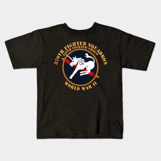 370th Fighter Squadron - WWII Kids T-Shirt by twix123844